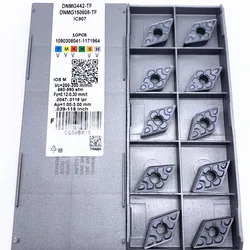 DNMG150608 TF IC907 IC908 utensili per tornitura interna DNMG 150608 inserti in metallo duro utensile da taglio per tornio utensili CNC