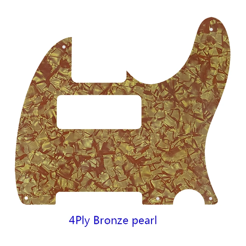 Xin Yue CUSTOM Guitar Parts For US Standard 5 Screw Holes P90 Tele Telecaster Guitar Pickguard Scratch Plate, Multicolor Choice