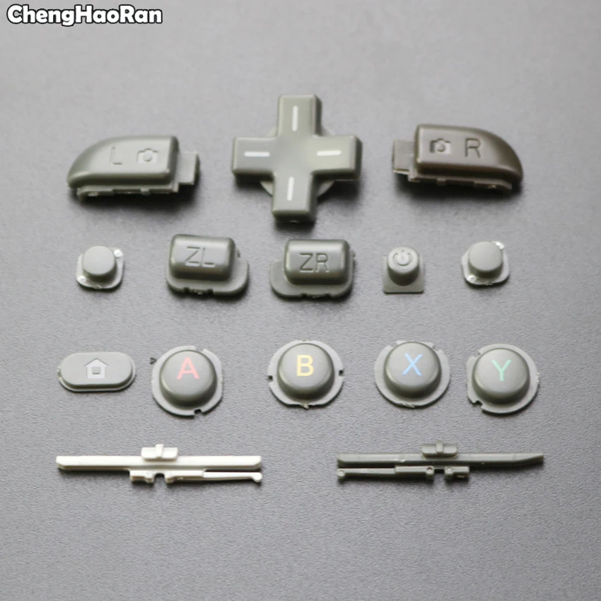 ChengHaoRan สำหรับ New3DSLL ปุ่มใหม่3Dsxl 3Dsll Full A B X Y และ L R ZL ZL zr บ้านปุ่มใหม่3DS XL LL 4สี