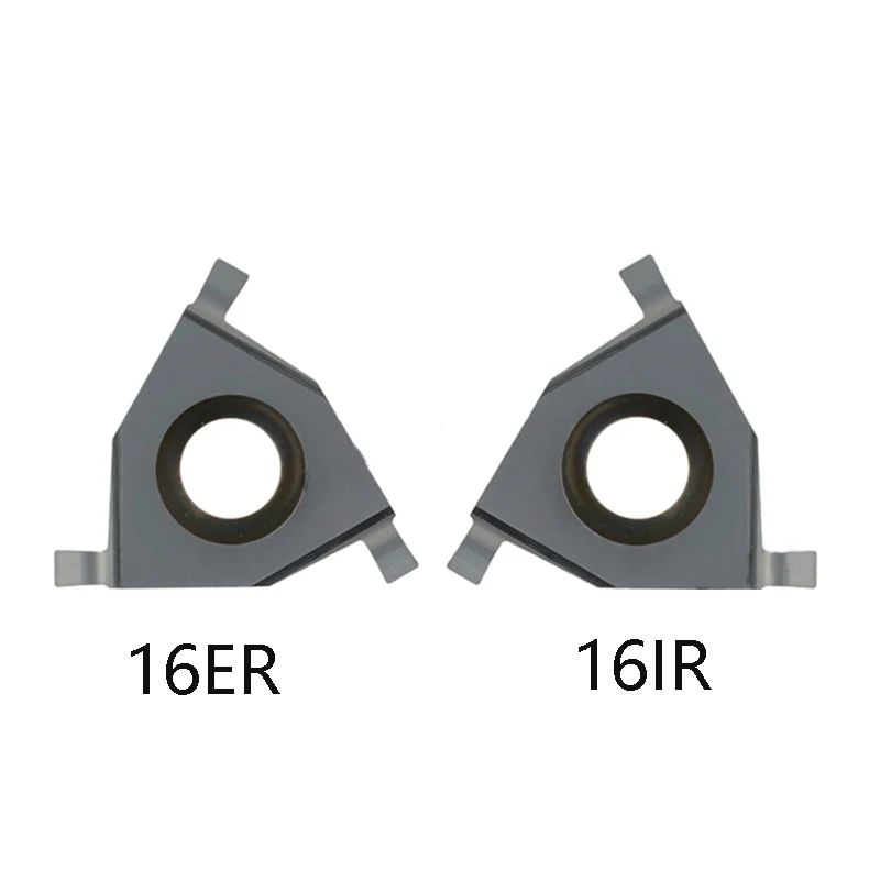 BEYOND 16ER 16IR 1mm 1.5mm 2 2.5 3mm CNC Threading Inserts Three Heads Plain Mounted Triangular Shallow-Slotting