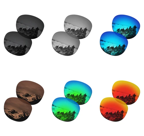 Lentes polarizadas de repuesto SmartVLT para gafas de sol Oakley Latch Asian Fit OO9349 - 53 mm - Múltiples opciones