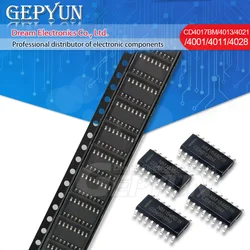 10PCS CD4017BM SOP16 CD4017 SOP HEF4017BT CD4001BM CD4011BM CD4013BM CD4021BM CD4028BM CD4046BM CD4049UBM CD4001 CD4011 CD4013