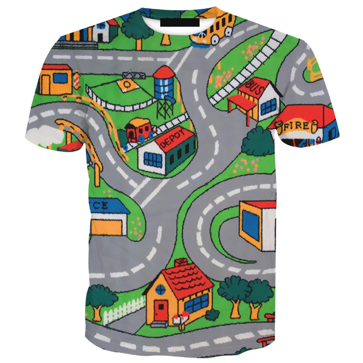 드롭 배송 2020 패션 망 3d 후드 장난감 도로 만화 인쇄 후드 티셔츠 남여 streetwear 캐주얼 tracksuits