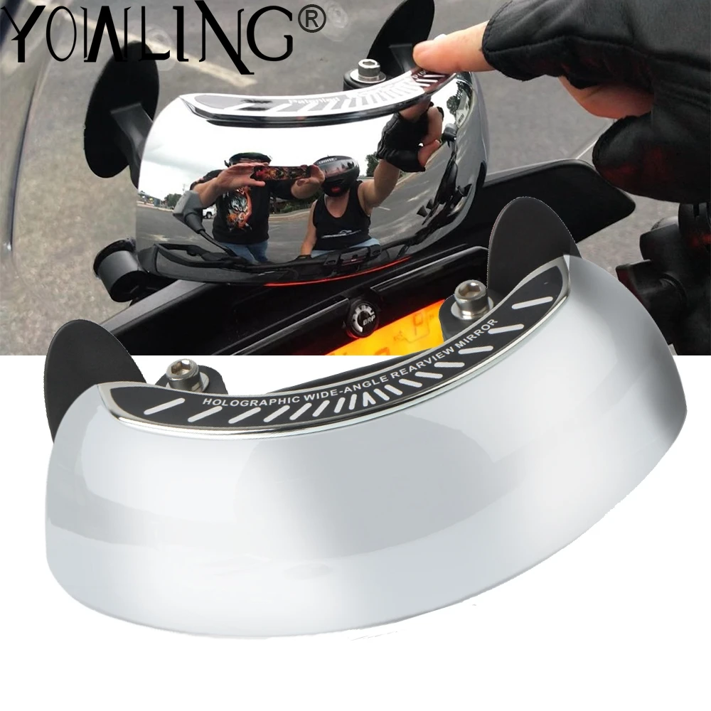 Motorcycle 180 Degree Wide-angle Rearview Mirror For SYM Joyride 200 Maxsym 400i RV180 EURO MAXSYM TL CRUiSYM Blind Spot Mirror