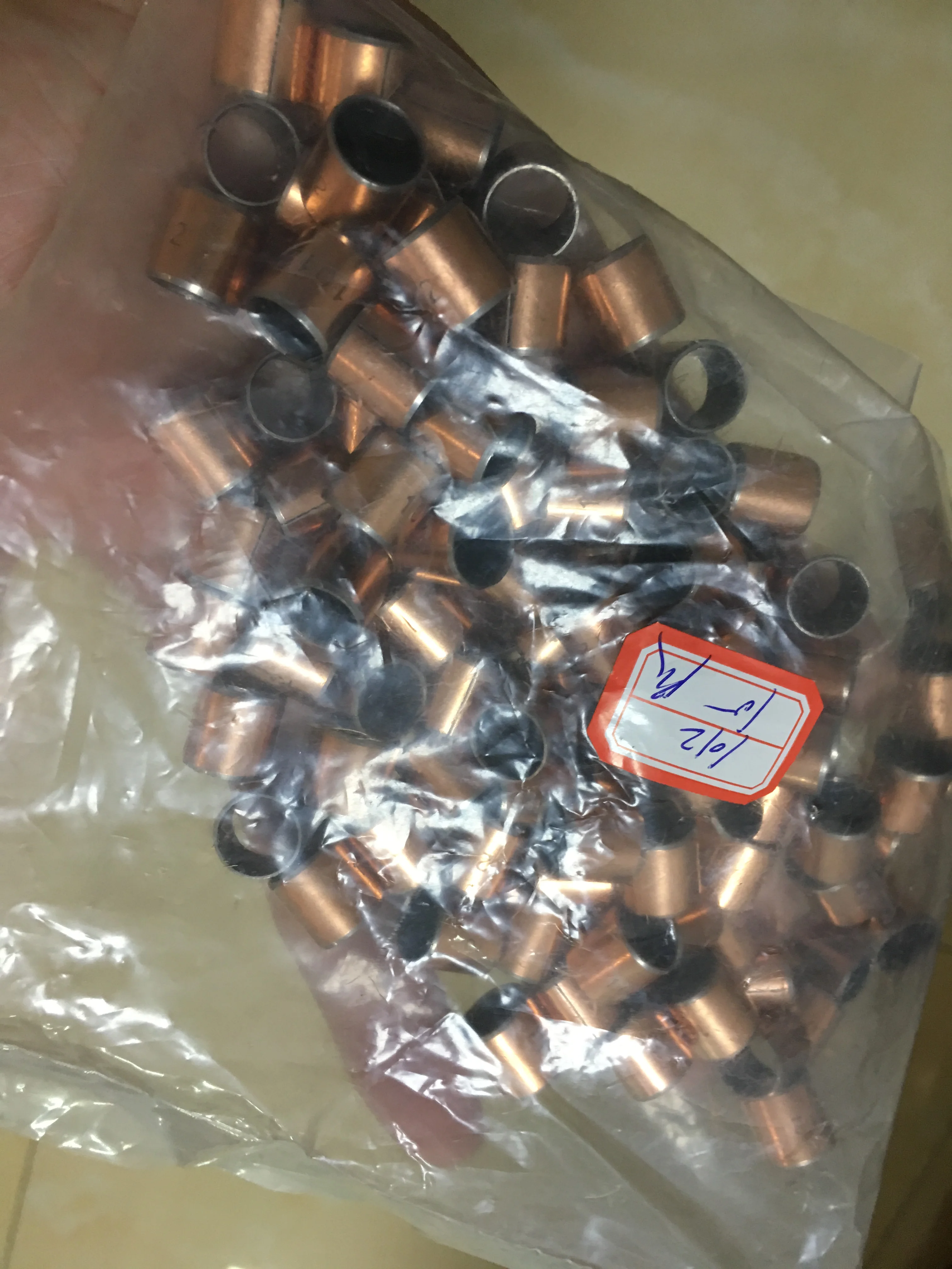 100 pieces/lot SF-1 1012 Oilless bush  DU Self-lubricating bushing Sintered bush  Size 10*12*12mm