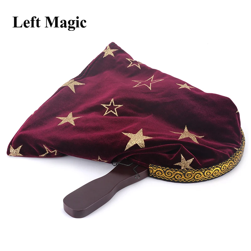 Deluxe Change Bag Repeat Zipper(Large,Stars,Double Layer) Magic Tricks Stage Gimmick Illusion Comedy Appearing Product Bag Magia