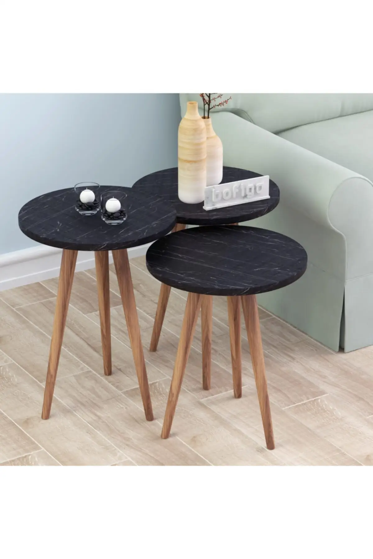 Zigon – socle en bois pour Table basse