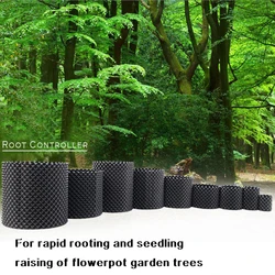 Plant Root Control Plate Trainer Fast Root Grow Container Air-Pruning Garden Tree Bonsai Transplant Tool Plant Root Control Pod