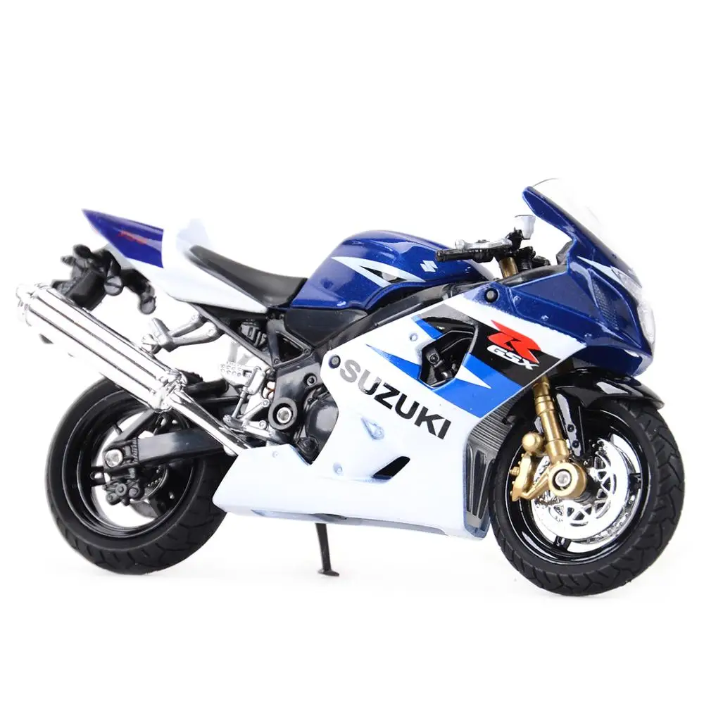 Welly 1:18 Suzuki GSX-R750 Die Cast Vehicles Collectible Hobbies Motorcycle Model Toys