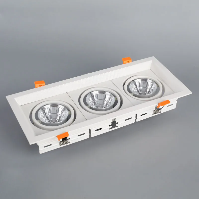 1Pcs 10W 20W 30W 110V 220V LED DIMMABLE Ceiling Downlight Recessed LED Wall lamp Spot light With LED Driver For Home Lighting