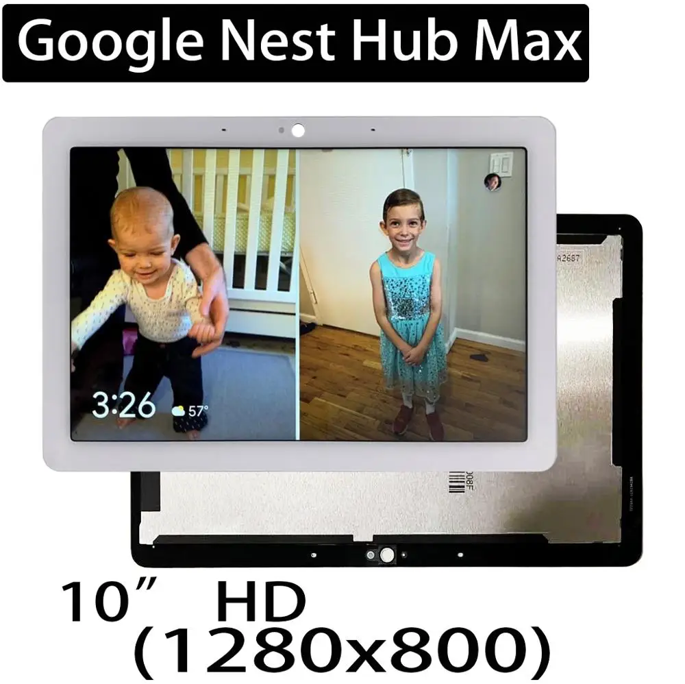 

Новый оригинальный ЖК-дисплей 10,1 дюйма для Google Home Nest Hub MAX, ЖК-дисплей и фотоэлементы