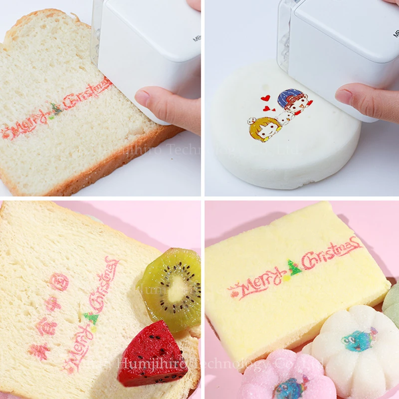 In STOCK Edible Ink Mbrush Printer Mobile Color Handheld Coffee Printer Portable Wifi Printers PrinCube Hand Inkjet