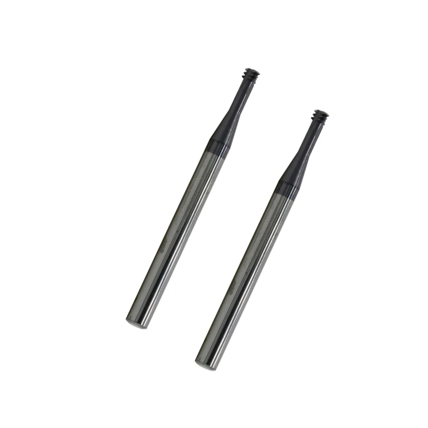 wholesale micro Carbide thread end mill M1 M1.2 M1.4 M1.6 M2 M2.5 M3 M4 M5 M6 M8 M10 Thread mills  milling cutter short flutes