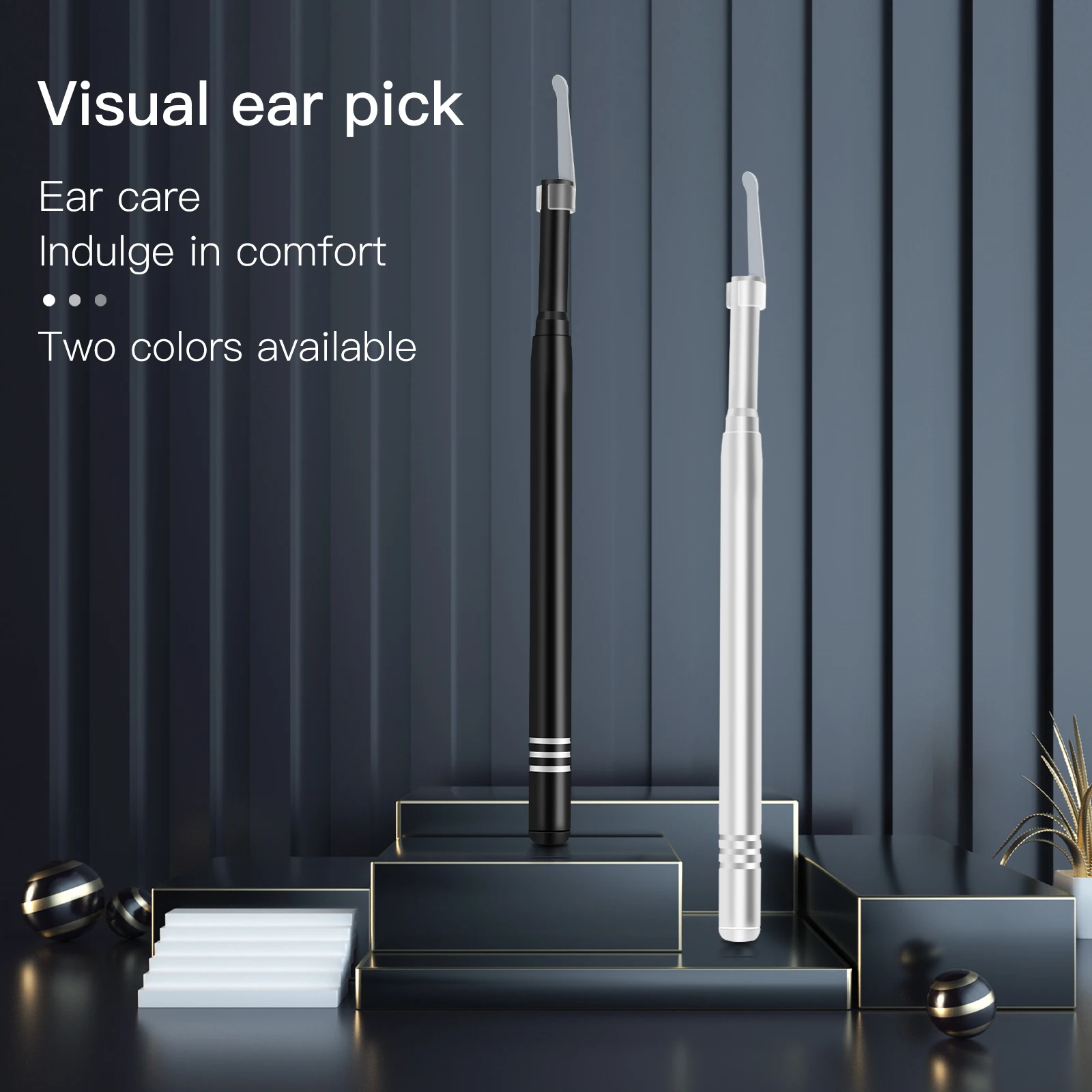 5.5mm Super HD Ear Pick Endoscope Earwax Removal Camera 3in1 USB Earscope Cleaner Inspection Otoscope