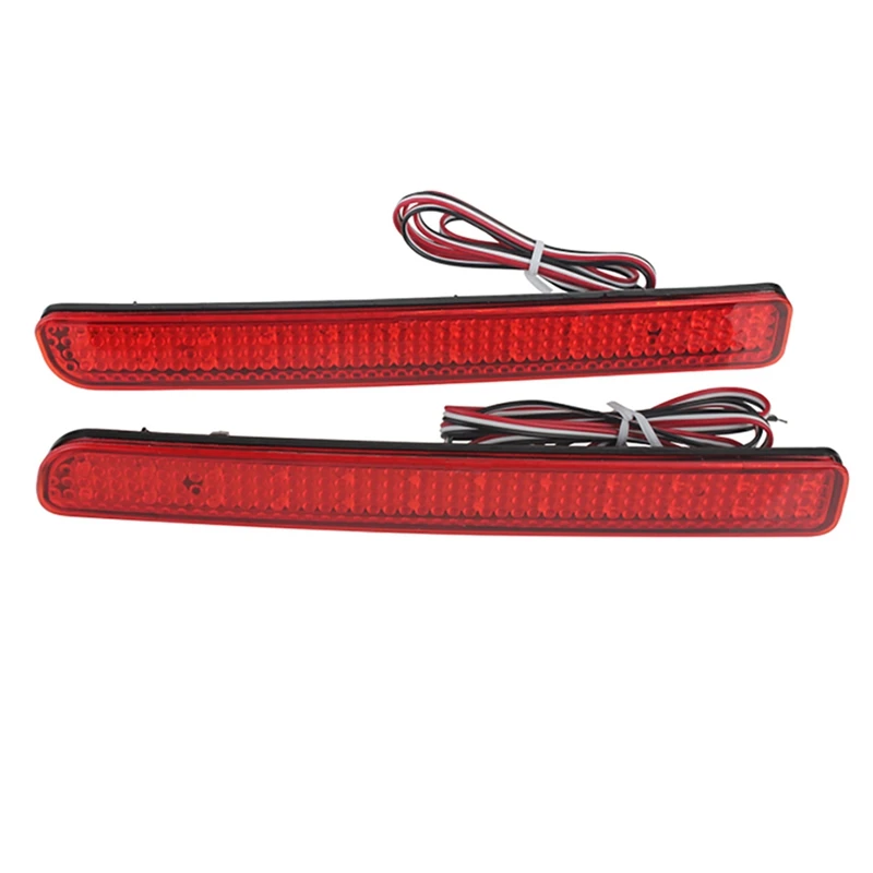 LED Rear Bumper Reflector Light Red Car Driving Brake Fog Lamp for Land Rover Discovery 3 4/L320 2005-2013