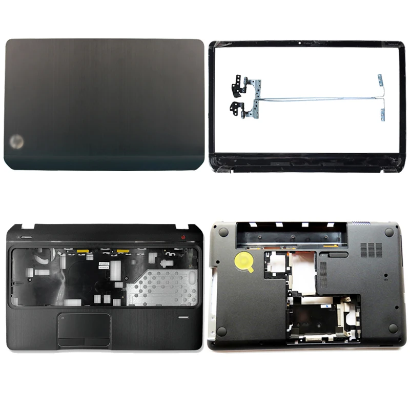 New For HP Pavilion DV6 DV6-7000 DV6-7100 DV6-7200 Laptop LCD Back Cover/Front Bezel/Hinges/Palmrest/Bottom Case 682047-001