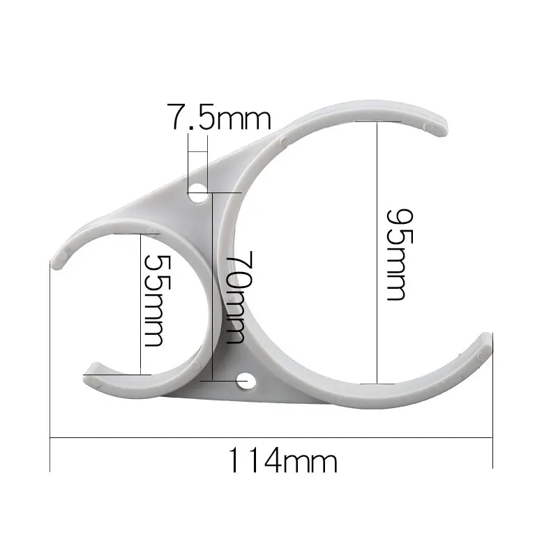 Очиститель воды большой С Двойным Зажимом внутренний Диаметр зажима от 55 мм до 95 мм фильтрующий элемент фиксации мать и сын большие и малень...