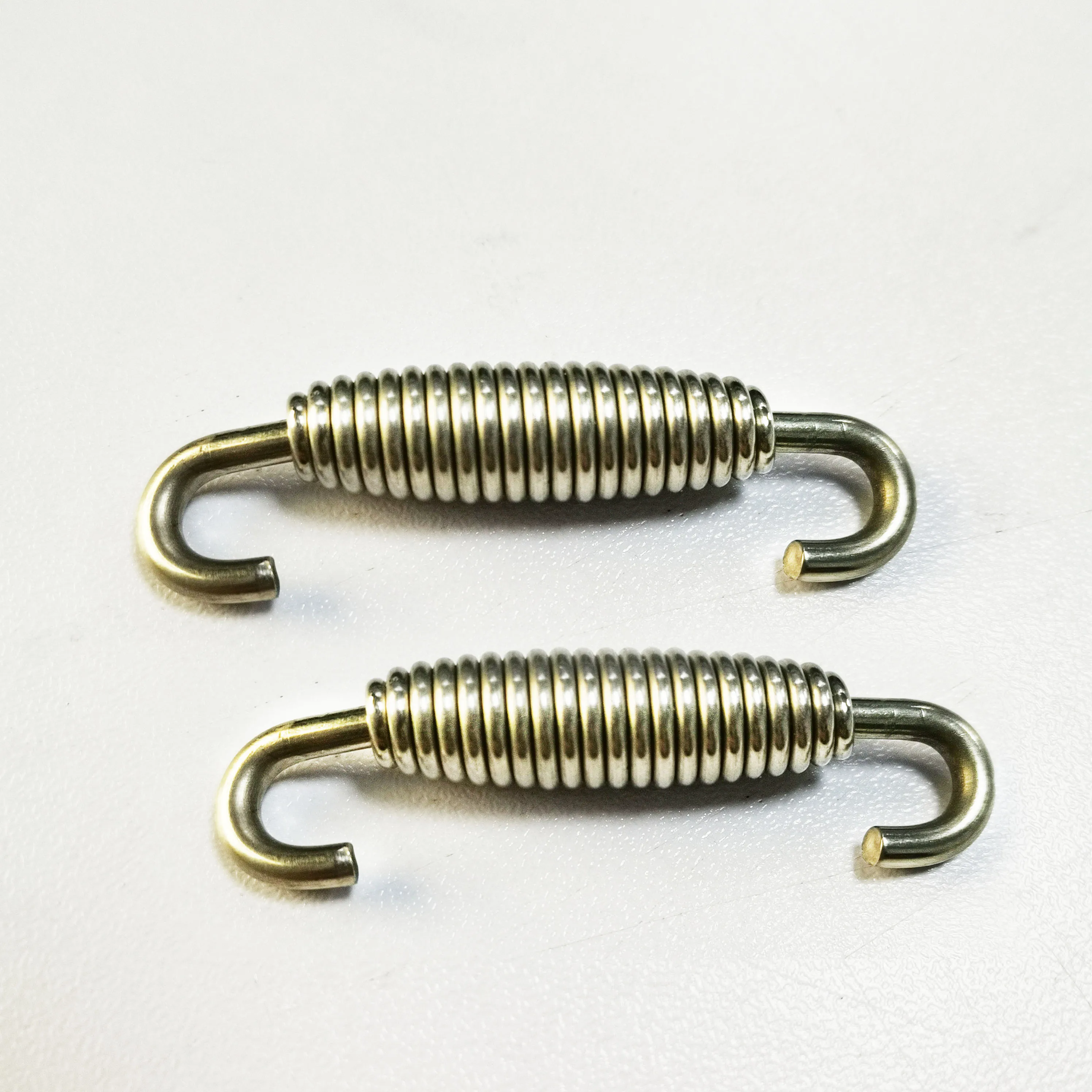 2 قطعة الربيع دراجة نارية العادم الهروب موتو سباق تعديل أجزاء العالمي نظام الجبهة GSX250R الدراجة الدراجات البخارية الأوسط الرابط الأنابيب #2