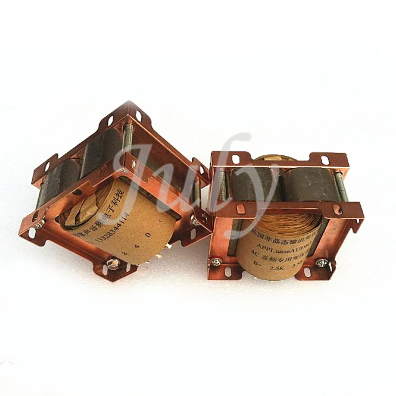 1 pair 4C amorphous iron core 3.5k 2.5K output transformer, 30HZ-48KHZ (-1DB), 300B 2A3 tube amplifier, 2.5k (11H), 3.5k (17H)