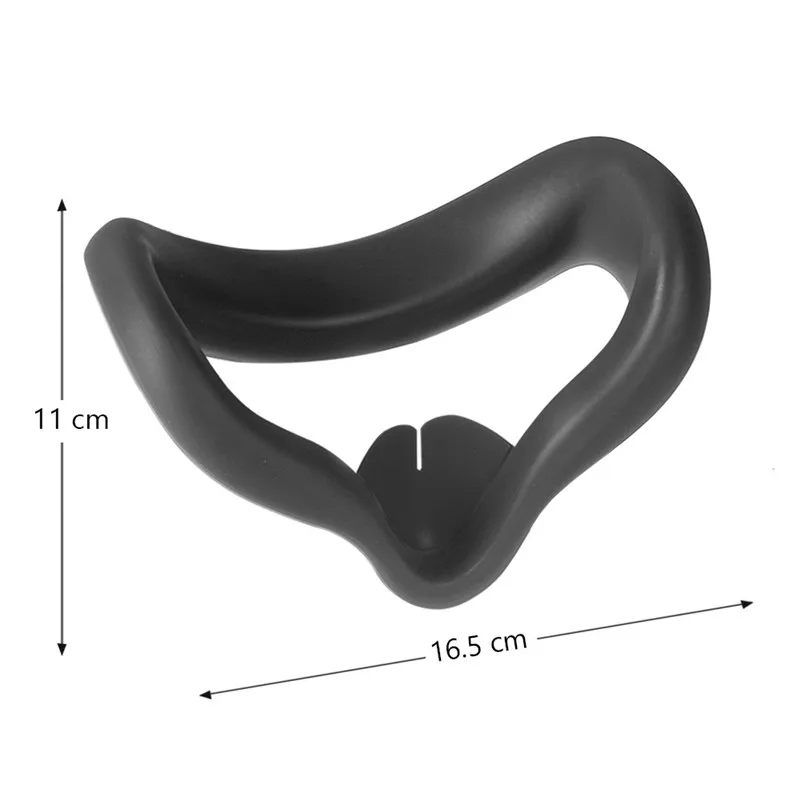 Thích Hợp Cho Oculus Quest2 VR Kính Che Bóng Mắt Silicon Mặt Nạ Mặt Nạ Thân Thiện Với Làn Da Chống Bụi Và Chống Thấm Mồ Hôi