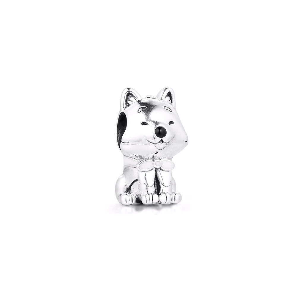 

Японский Akita Inu Dog Charm 2020 лето новая распродажа детский Шарм серебро 925 оригинальные бусины для шармов браслеты для мам