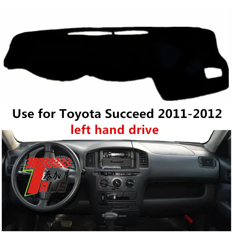 

TAIJS Factory Sun Shade Good Quality Polyester Fibre Car Dashboard Cover For TOYOTA Succeed 2011-2012 Left hand drive