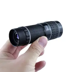 High Quality 10x22 Monocular Telescope Zooming Focus Green Film Pocket Monocular Portable Optical Hunting Tourism Scope