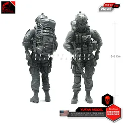 Yufan Model 1/35 Resin figure Modern Us Seal Shooter Resin Soldier Model kits self-assembled USK-16