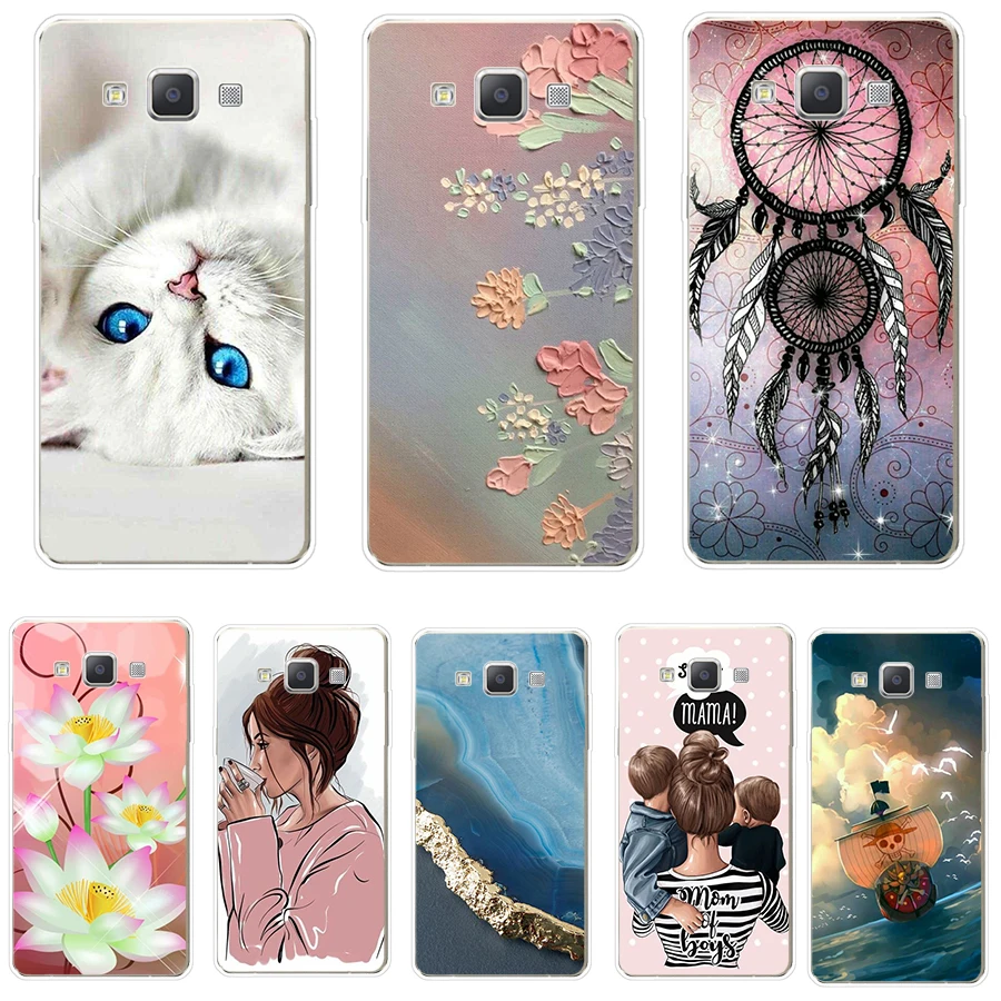 Case For Samsung Galaxy A5 2015 Phone Case Soft Clear Silicone Cover For Samsung A5 A500H A500F 5.0 inch Back Coque