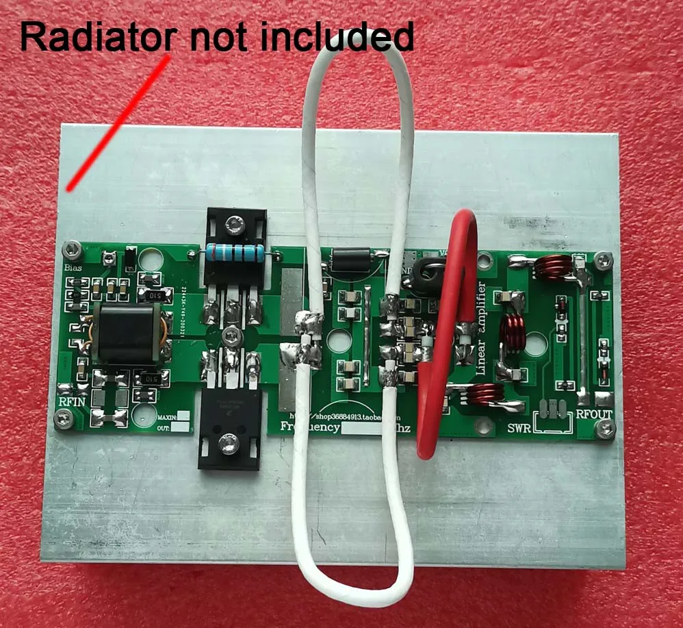 Imagem -02 - Kit de Amplificador Linear rf para Amplificadores de Radioamador sem Tubo Mos cw Ssb Ft8 Rtty Eme fm 500w Mrf300 Ldmos 144148mhz