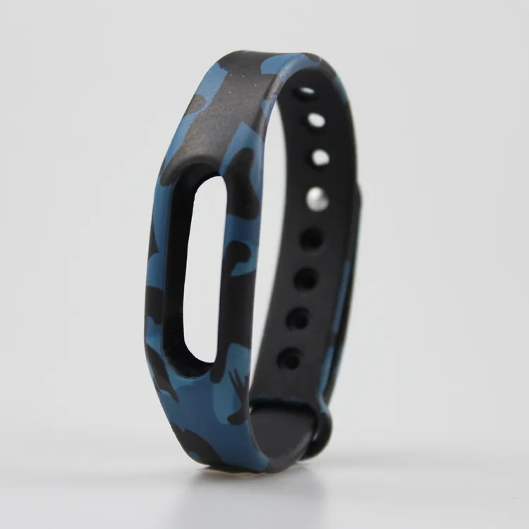 1pc Colorful Silicone Wrist Band Bracelet Wrist Strap For Xiaomi Miband Mi band 1 & 1S Smart Band