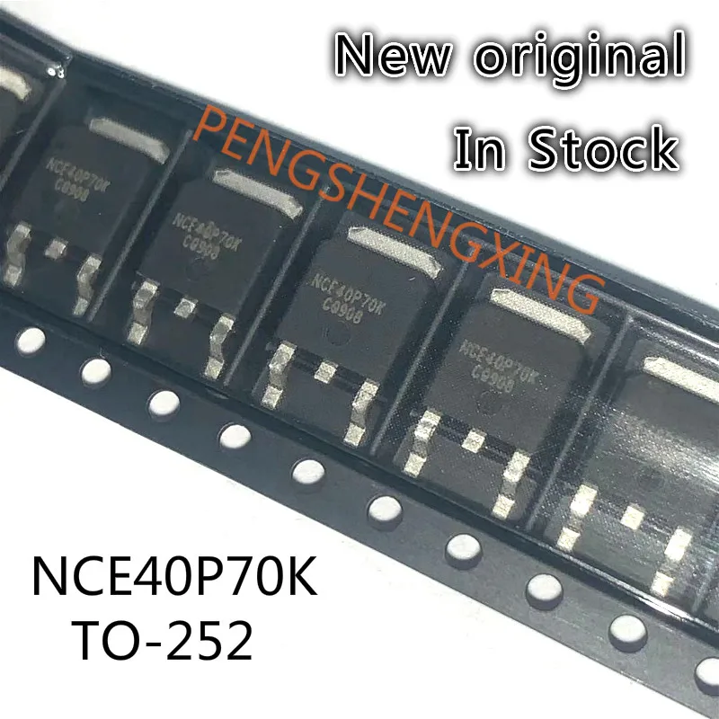 10 Stks/partij NCE40P70K -40V -70A To-252 Nieuwe Originele Spot Hot Koop