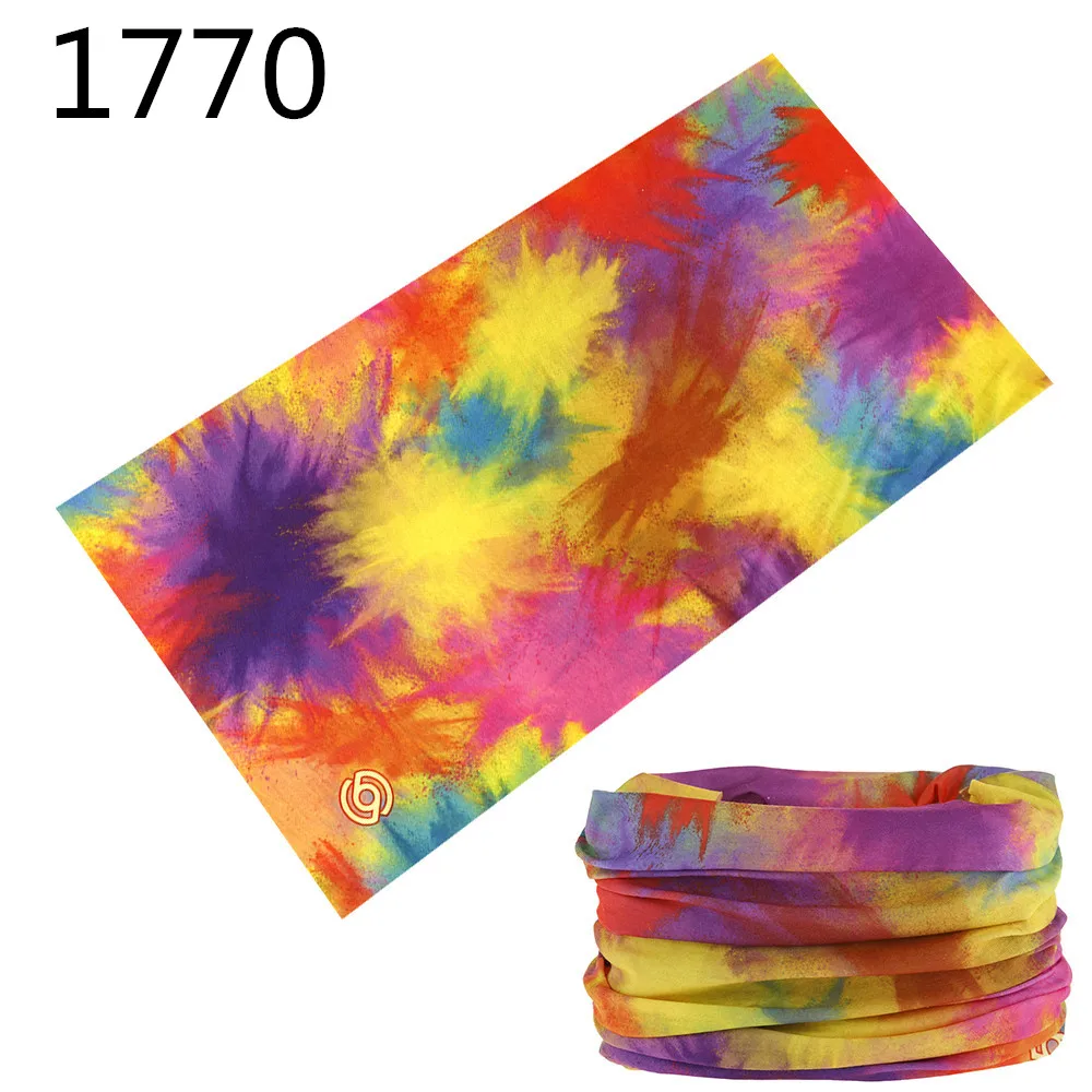 1751-1800 Camouflage Seamless Magic Bandana Buffs Neck Gaiter Paisley Headband Cycling Fishing Tube Face Shield Men Women Scarf