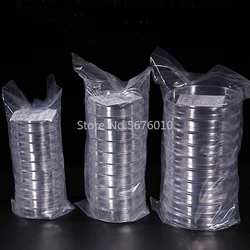 10pieces/pack Lab 35mm 60mm 90mm 100mm 120mm 150mm Disposable Plastic Petri Dish Laboratory Equipment Culture Dish