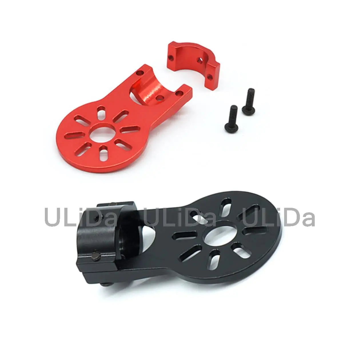 12mm 16mm 18mm Aluminum Brushless Motor Mount Carbon Tube Holder Seat for RC Multicopter Quadcopter Multicopter Drone Parts