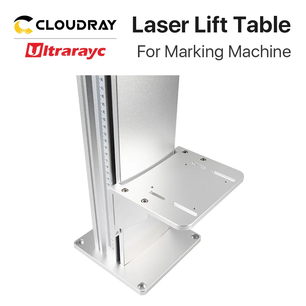 Ultrarayc Fiber Laser Marking Part Z Axis Lifting Table Height 500 & 800mm with Motor for DIY 1064nm Fiber Marking Part