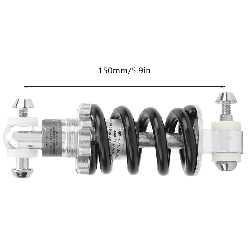 Amortiguador de suspensión para bicicleta, piezas de ciclismo traseras Dh, 150/125/100/500/600/1200lb, 750/mm