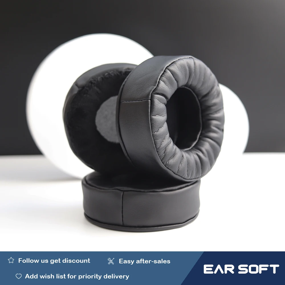 

Earsoft Replacement Ear Pads Cushions for JVC HA-S400W Headphones Earphones Earmuff Case Sleeve Accessories