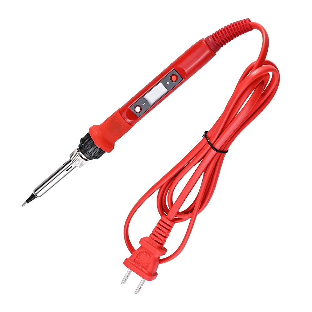 CAUTIN soldering iron kit with Digital multimeter 6000 counts AC/DC voltage meter Flash light solder iron 80W 220V welding tool