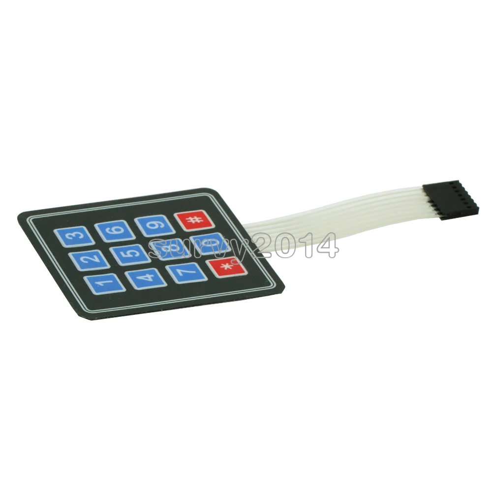 4x4 Matrix 16 Key Membrane Switch Keypad Keyboard for Arduino/AVR/PIC/ARM