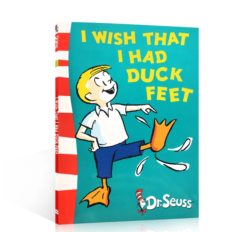 

I Wish That I Had Duck Feet Dr.Seuss Interesting Story Parent Child Kids Early Education Picture English Book Christmas Gift