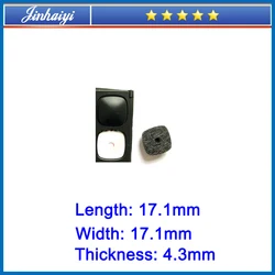 17.1mm Lower cover rubber pad for laptop bottom shell back case foot pad