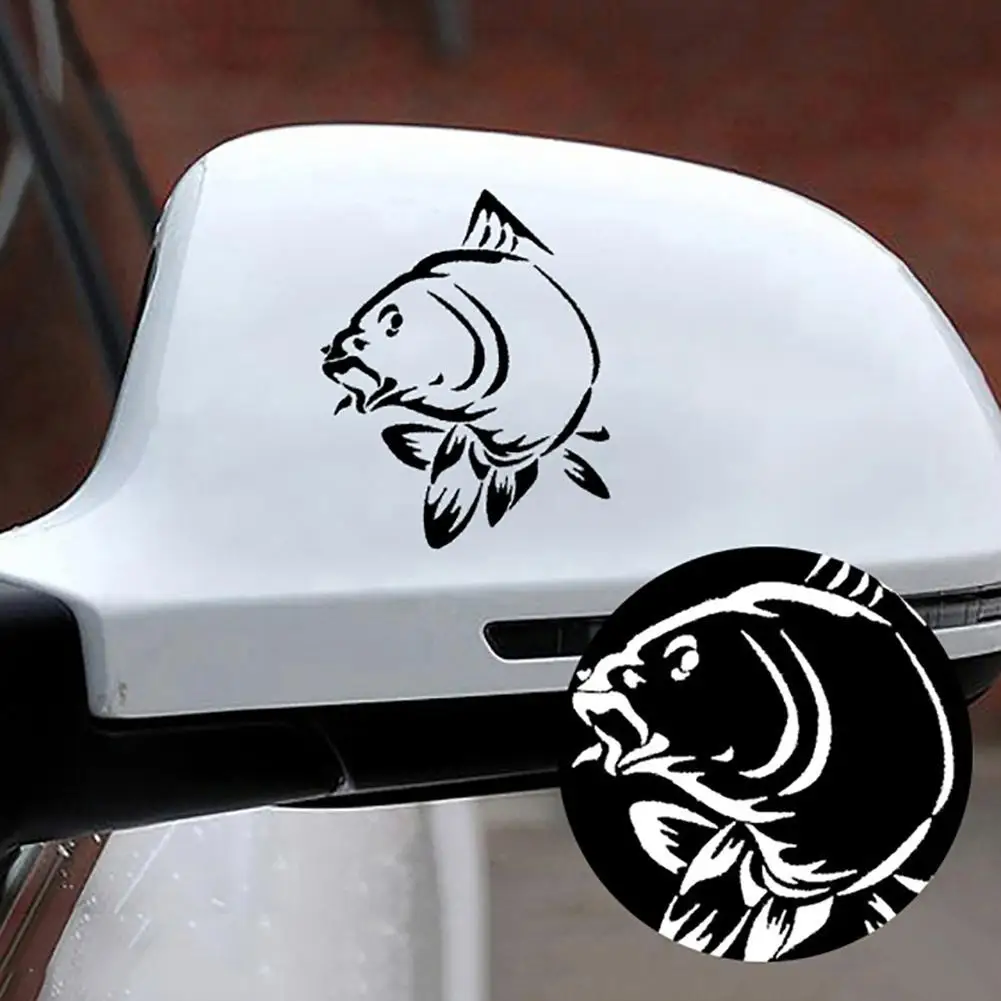 

Carp Fishing Car Styling Stickers Kayak Boat Decals Car-Styling Vinyl Stickers Water-resistant High Stickiness Bumper Decal