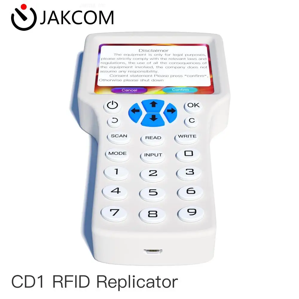 

JAKCOM CD1 RFID Replicator Super value as nfc key programmer 5th generation rfid 13 56 mhz writer ntag clone rw1990 temperature