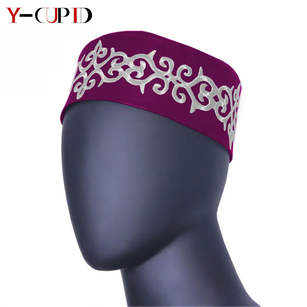 Chapéus muçulmanos personalizados para homens muçulmanos, Handwear, Cap Oração, Kareem marroquino, Cap Oração, Envoltório marroquino, Handwear
