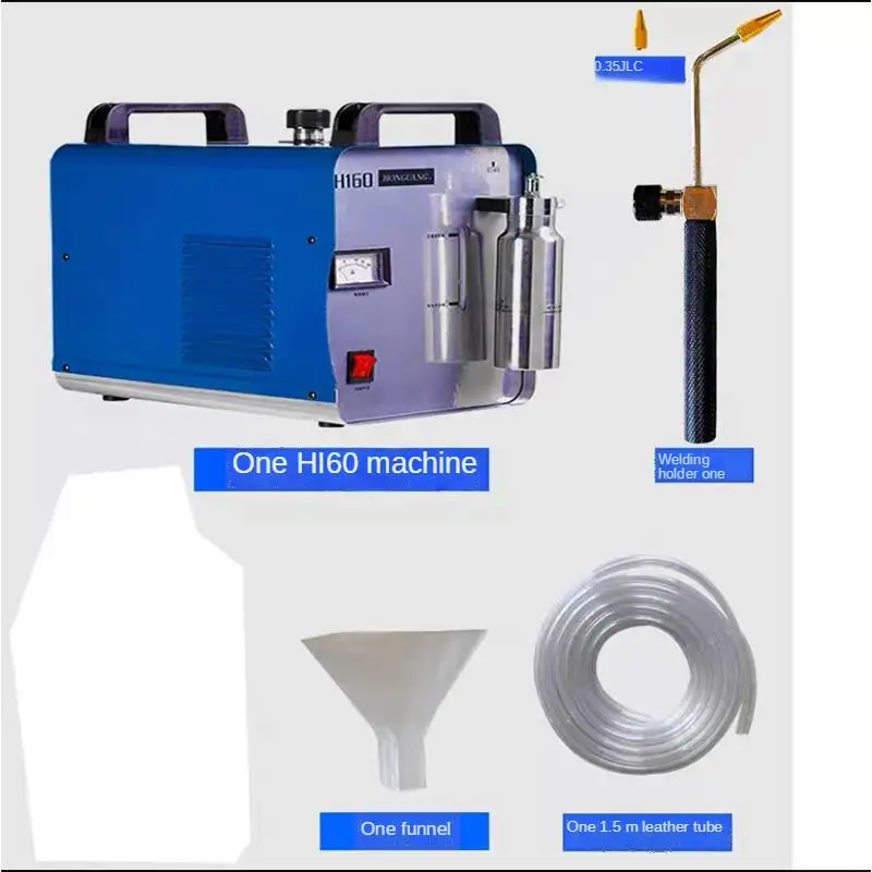 H160 أكريليك شبكي المياه الكهربائي آلة لحام 220V لهب آلة تلميع الهيدروجين و مولد أكسجين