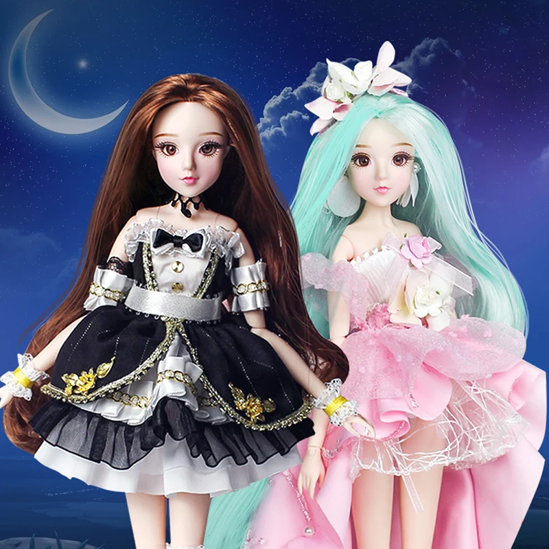 

Dream Fairy 1/6 BJD 14 Joints 30cm Ball Jointed Dolls Twelve Constellations Series BJD Doll Full Set DIY Dolls for Girls