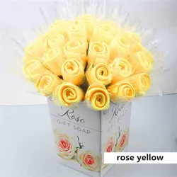 Portable Travel Expandable Rose Flower Towel, 20x20cm, Mini, Face Care, Outdoor Tracvel, Wedding, Valentine's Gift, 30 Pc
