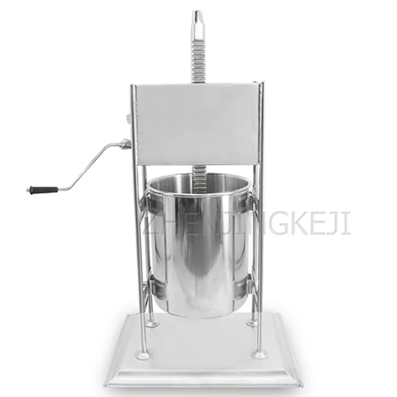 10L ละตินผลไม้เครื่อง Chilling ผลไม้ขนมขบเคี้ยวอุปกรณ์สเปน Churros เครื่อง Kina ผลไม้ Stick เครื่อง Twist เครื่อง