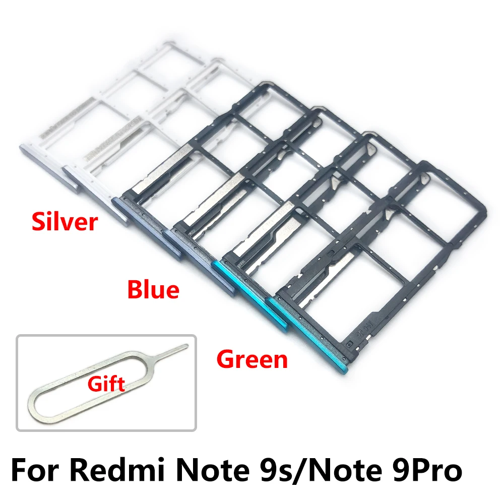 NEW SIM Card slot tray Holder repair part For Xiaomi Redmi Note 8 Pro Note 9 Note 9S Note 9 Pro